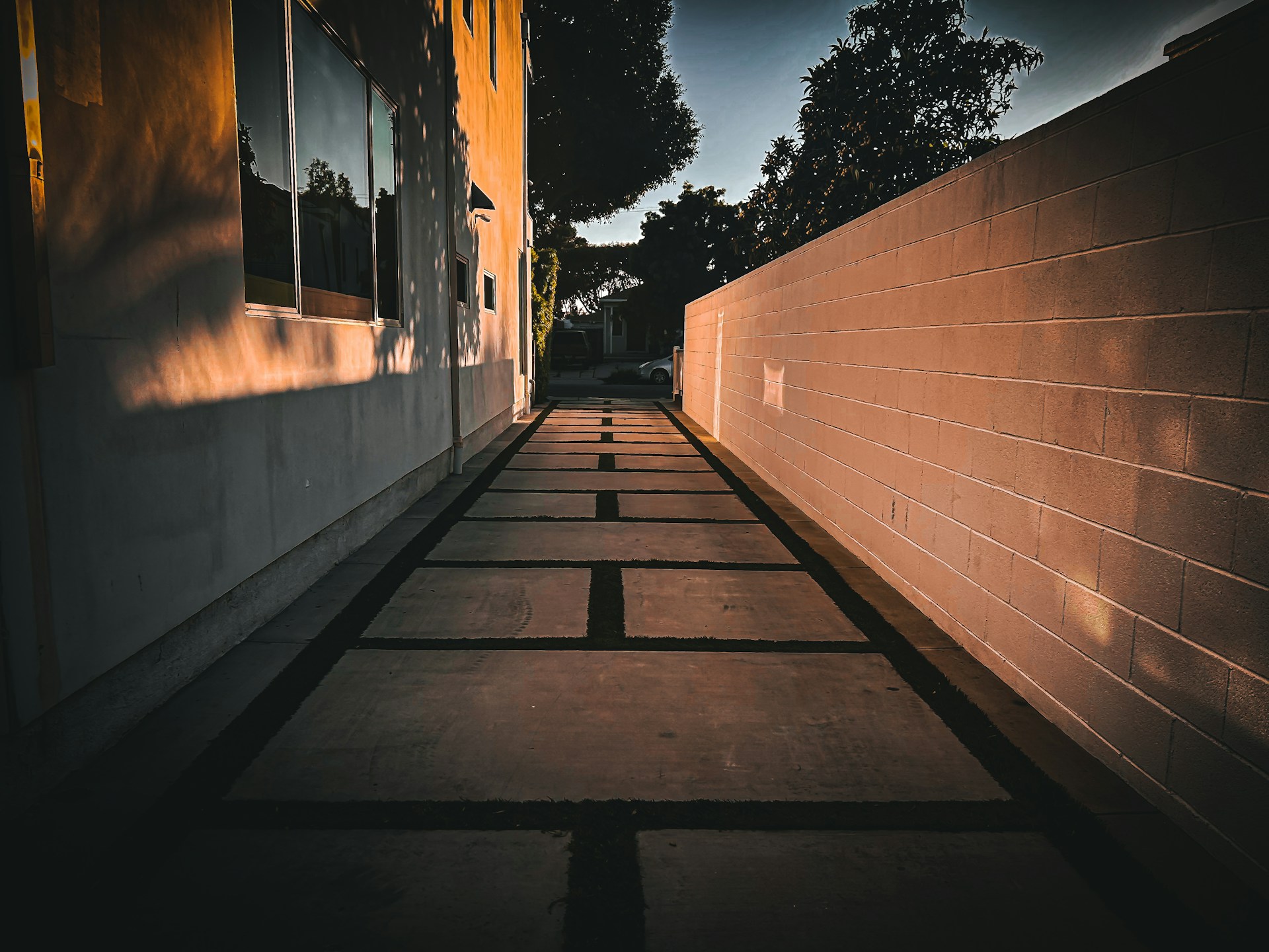 Walkway concrete installation in Lincoln